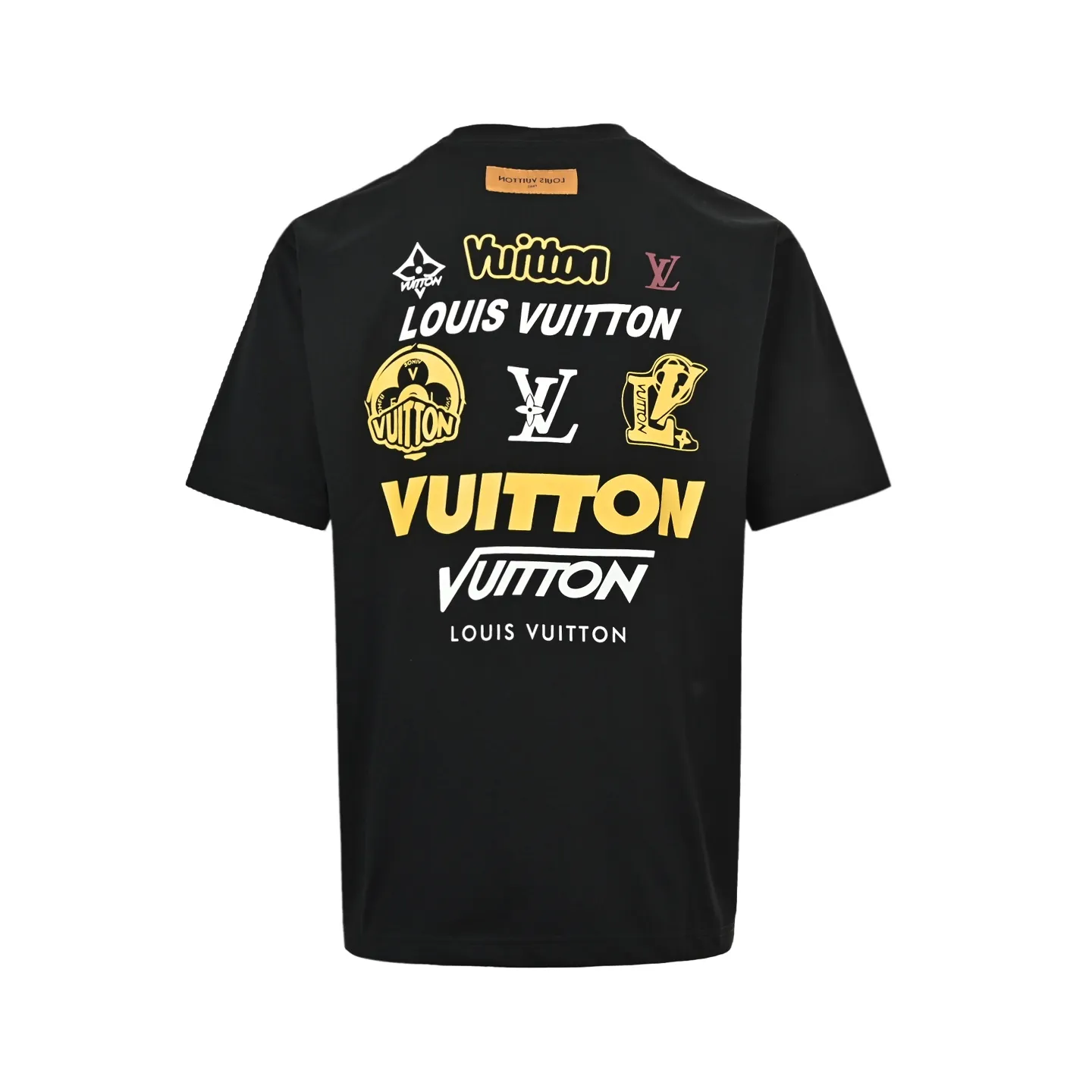 Louis Vuitton/Louis Vuitton 26ss front and rear logo printed short sleeves